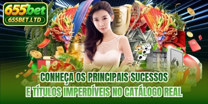 Conheça os principais sucessos e títulos imperdíveis no catálogo real