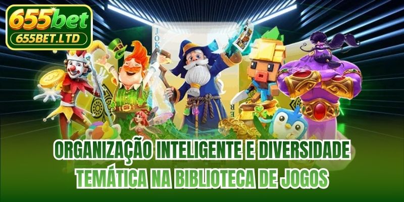 Organização inteligente e diversidade temática na biblioteca de jogos